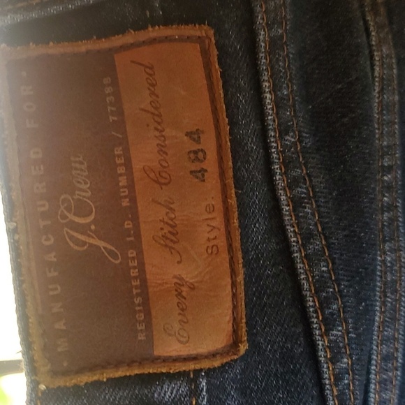 J. Crew 484 Slim Fit Stretch Karubo Sz. 28x32 Blue Jeans - Picture 4 of 13